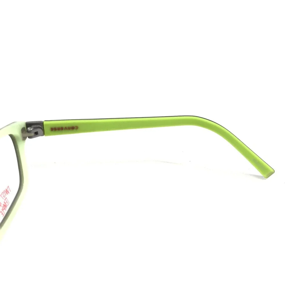 Converse Kids Eyeglasses Frames K020 BROWN Green Rubberized 48-116-120